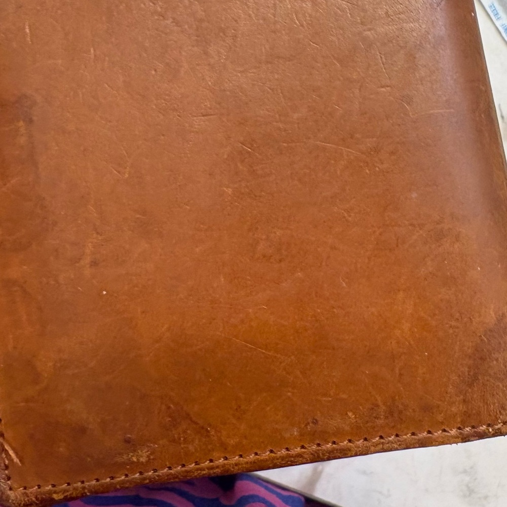 Coach vintage British tan travel wallet - Picture 2 of 9